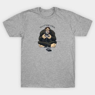 Bigfoot Social Distancing Champion T-Shirt